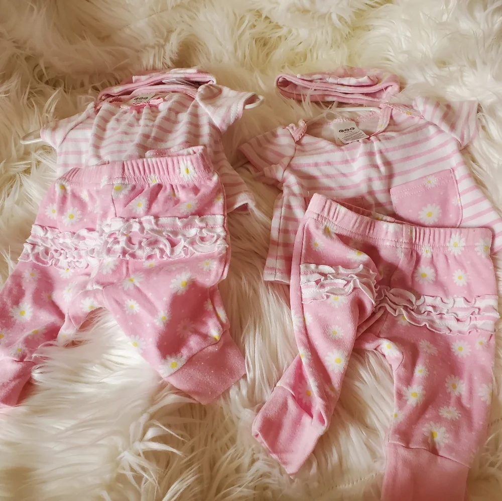 (1) CJP Baby Brand Shirt, Pants, Hat Outfit 0-3 mths - Picture 1 of 12